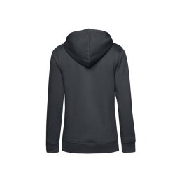 B&C - Organic Hooded Women Kapuzenpullover (WW34B) - asphalt S