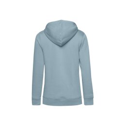 B&C - Organic Hooded Women Kapuzenpullover (WW34B) - blue fog XL