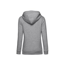 B&C - Organic Hooded Women Kapuzenpullover (WW34B) - heather grey M