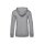 B&C - Organic Zipped Hooded Women (WW36B) - heather grey XXL