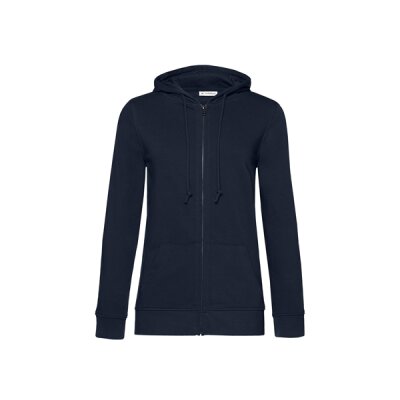 B&C - Organic Zipped Hooded Women (WW36B) - navy M