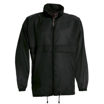 B&C - Unisex / Men Windbreaker (JU800) - black M