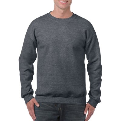 Gildan - 18000 - Heavy Blend Adult Crewneck Sweat - dark heather XXL