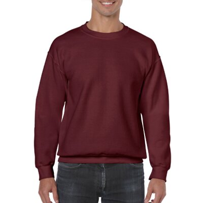 Gildan - 18000 - Heavy Blend Adult Crewneck Sweat - maroon M