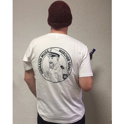 Peter / Pascow  - Niemand muss Mercher sein - T-Shirt - white M