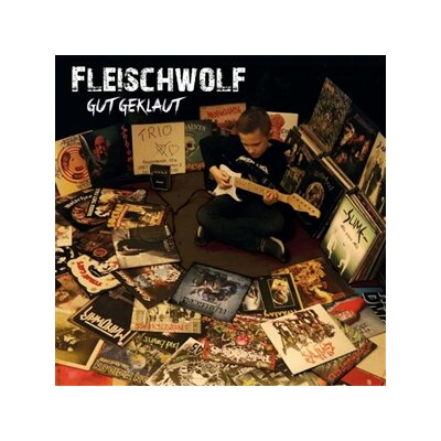 FLEISCHWOLF - GUT GEKLAUT (GOLD BLACK CROSSED VINYL) - LP