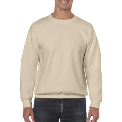 Gildan - 18000 - Heavy Blend Adult Crewneck Sweat - sand M