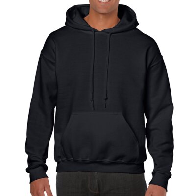 Gildan - 18500 Unisex Heavy Blend Hooded Sweat - black XL