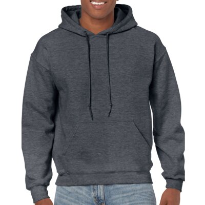 Gildan - 18500 Unisex Heavy Blend Hooded Sweat - dark heather S