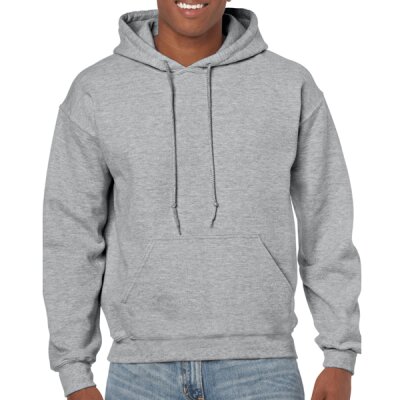 Gildan - 18500 Unisex Heavy Blend Hooded Sweat - sport grey S