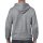 Gildan - 18600 Unisex Heavy Blend Zip Hooded Sweatshirt - graphite heather grey XL
