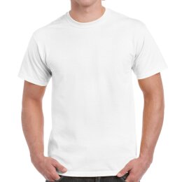 Gildan - 2000 Ultra Cotton Unisex T-Shirt - white M