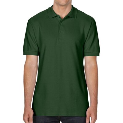 Gildan - 85800 Hammer Premium Cotton Double Piqué Polo Shirt - forest XXL