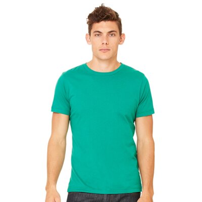 Bella + Canvas - 3001 Unisex Jersey Crewneck T-Shirt - kelly green XL