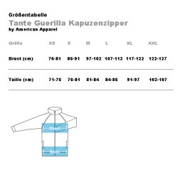 American Apparel - TRT497 - Tri Blend Kapuzenzipper - Tri Vintage Green XS