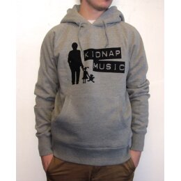 Kidnap Music - Logo - Kapu - heather grey M