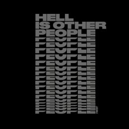 Trust - Hell Is Other People - Girl Shirt L