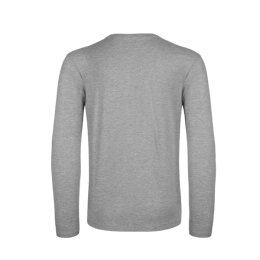 B&C - E190 Unisex Longsleeve Shirt (TU07T) - grey melange L