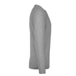 B&C - E190 Unisex Longsleeve Shirt (TU07T) - grey melange L