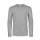 B&C - E190 Unisex Longsleeve Shirt (TU07T) - grey melange L