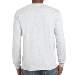 Gildan - 2400 Unisex Ultra Cotton Longsleeve - ash grey S