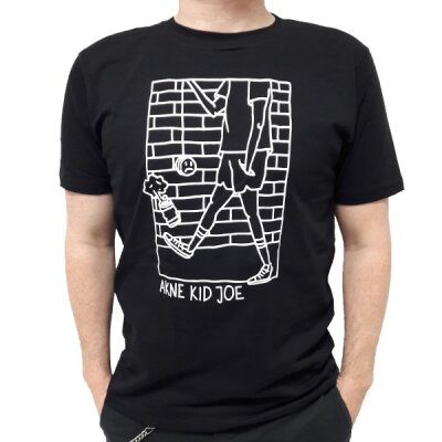 Akne Kid Joe - Give Never Up - Unisex T-Shirt - black L