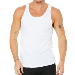 Bella + Canvas - 3480 Unisex Jersey Tank Top - white S