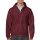 Gildan - 18600 Unisex Heavy Blend Zip Hooded Sweatshirt - maroon XL