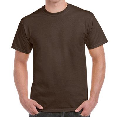 Gildan - 2000 Ultra Cotton Unisex T-Shirt - dark chocolate M