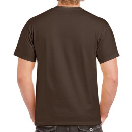 Gildan - 2000 Ultra Cotton Unisex T-Shirt - dark chocolate L