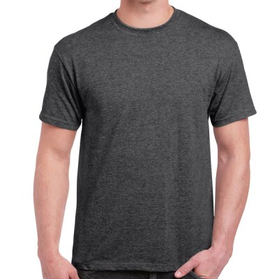 Gildan - 2000 Ultra Cotton Unisex T-Shirt - dark heather grey 5XL