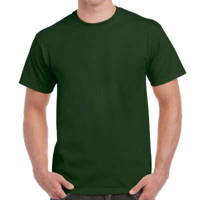 Gildan - 2000 Ultra Cotton Unisex T-Shirt - forest green M