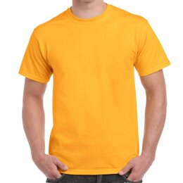 Gildan - 2000 Ultra Cotton Unisex T-Shirt - gold M