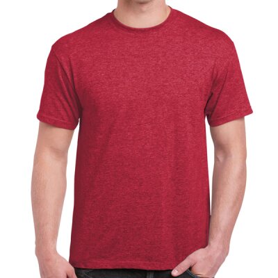Gildan - 2000 Ultra Cotton Unisex T-Shirt - heather cardinal red M