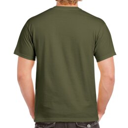 Gildan - 2000 Ultra Cotton Unisex T-Shirt - military green XL