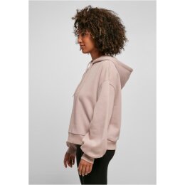 Build Your Brand - Ladies Organic Oversized Hoody (BY183) - duskrose