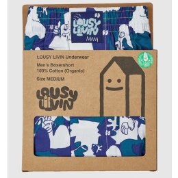 Lousy Livin - Flowers -  LUUWGHO - Boxershort - Ghosts - Dazzle M