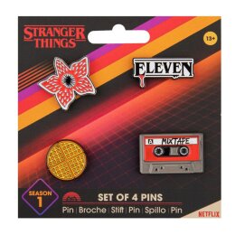 Stranger Things - Season 1 - Pin-Set