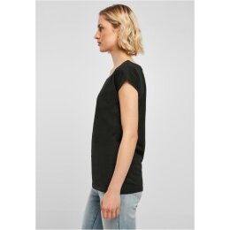 Build Your Brand - Ladies Wide Neck Tee (BB013) - black 3XL
