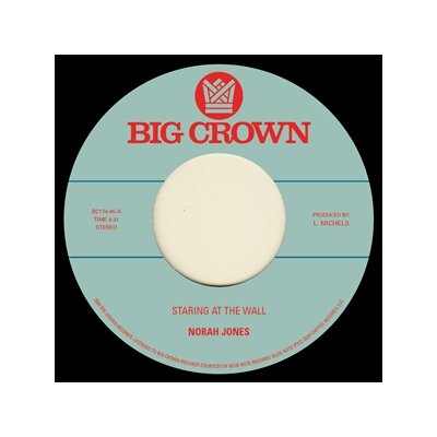 JONES, NORAH - STARING AT THE WALL / ALL THIS TIME - 7"