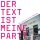 VARIOUS - DER TEXT IST MEINE PARTY (DIE HAMBURGER SCHULE  1989-2000) - LP