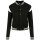 Urban Classics - Ladies Inset College Sweat Jacket (TB2618) - black/white M