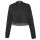 Bella + Canvas - 7502 Women´s Cropped Fleece Hoodie - Dark Grey Heather M