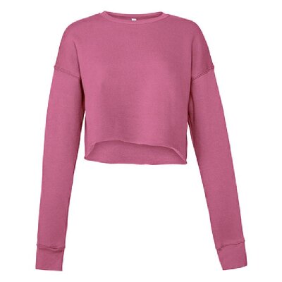 Bella + Canvas - 7503 Women´s Cropped Crew Fleece  - Mauve