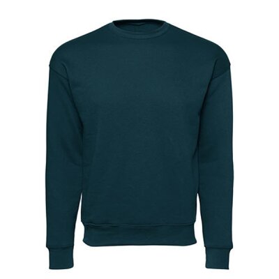 Bella + Canvas - 3945 Unisex Sponge Fleece Drop Shoulder Sweatshirt  - Atlantic