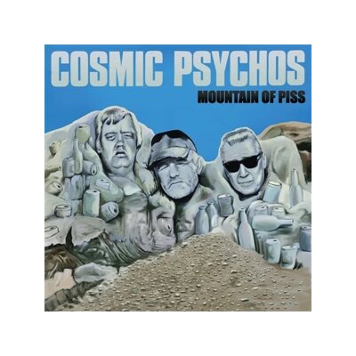 COSMIC PSYCHOS - MOUNTAIN OF PISS (CLEAR PISS YELLOW VINYL) - LP