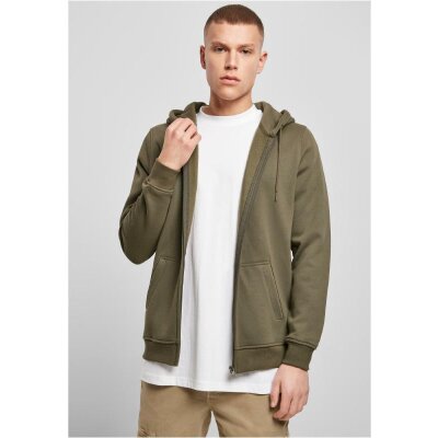 Build Your Brand - Heavy Zip Hoody (BY012) - olive XL