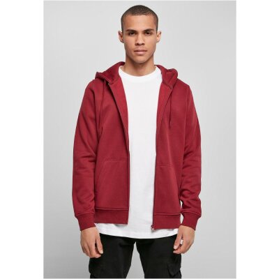 Build Your Brand - Heavy Zip Hoody (BY012) - burgundy  M