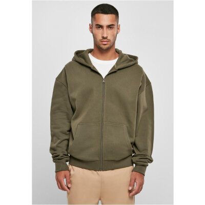 Build Your Brand - Ultra Heavy Zip Hoody (BY192) - olive