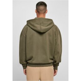 Build Your Brand - Ultra Heavy Zip Hoody (BY192) - olive